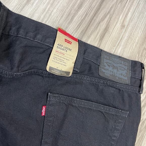 Levi’s 469 Loose Fit 12” Denim Shorts Big & Tall Men’s W52 - Picture 14 of 15